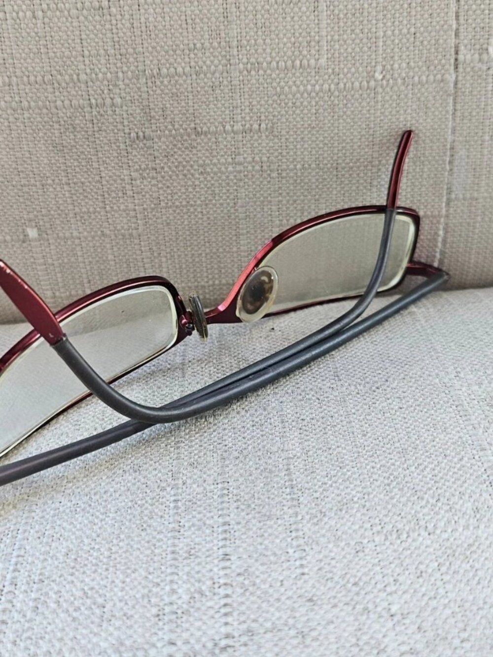 Vintage Nautica Women Eyeglasses Frame Red Tone Metal Eyewear N7102 Glasses - Picture 4 of 11